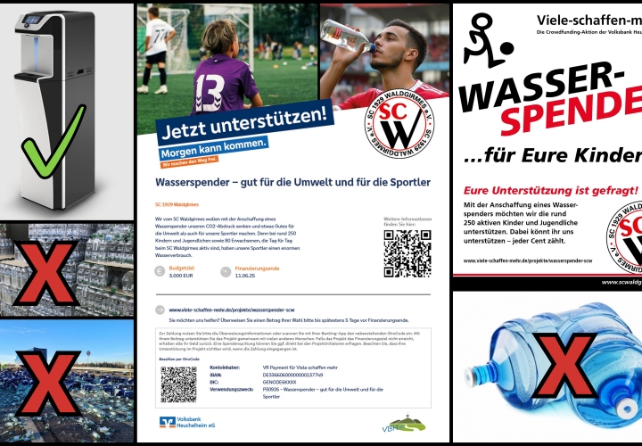 SCW - Crowdfunding Projekt Wasserspender - Update