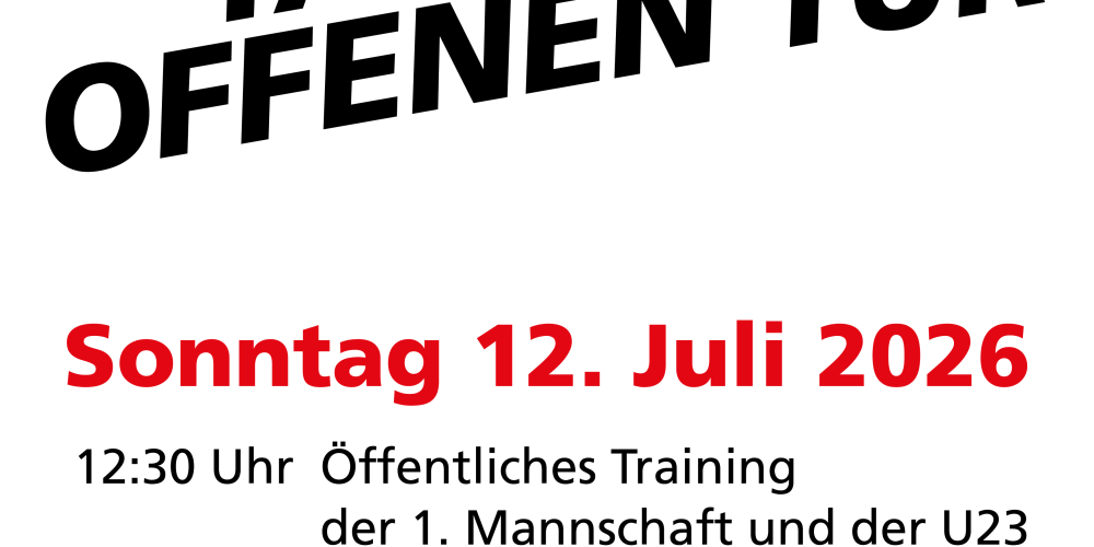 Tag der offenen Tür SCW am 12. Juli 2026